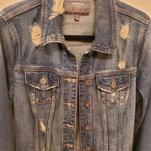 - Torrid Longline Jean jacket